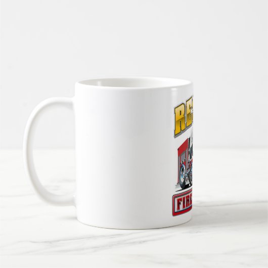 Mug Camion-feu de dessin (Gauche)