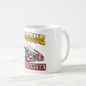 Mug Camion-feu de dessin (Devant droit)