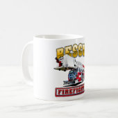 Mug Camion-feu de dessin (Devant gauche)