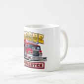 Mug Camion-feu de dessin (Devant droit)