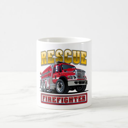 Mug Camion-feu de dessin (Centre)