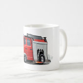 Mug Camion-feu de dessin (Devant droit)