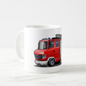 Mug Camion-feu de dessin (Devant gauche)