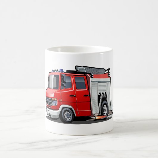 Mug Camion-feu de dessin (Centre)