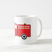 Mug Camion feu rouge (Devant droit)