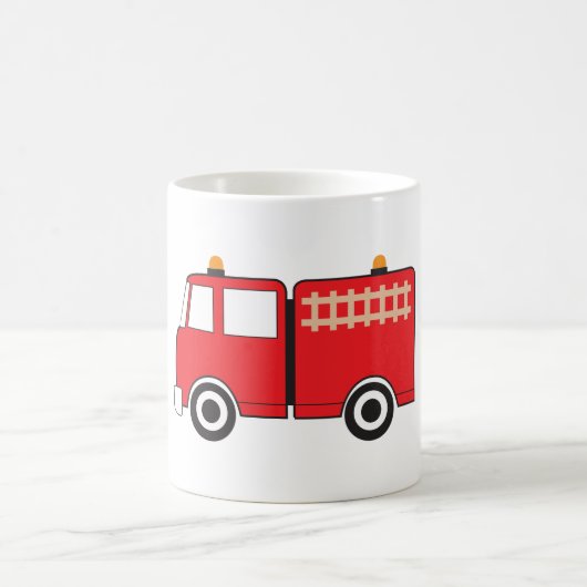 Mug Camion feu rouge (Centre)