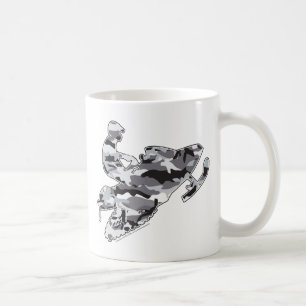 Mug Camion Gray Sled sur copie noire