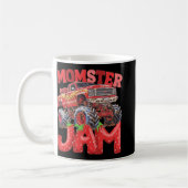 Mug Camion Jam Maman Momster Garçon Mama Anniversaire  (Gauche)