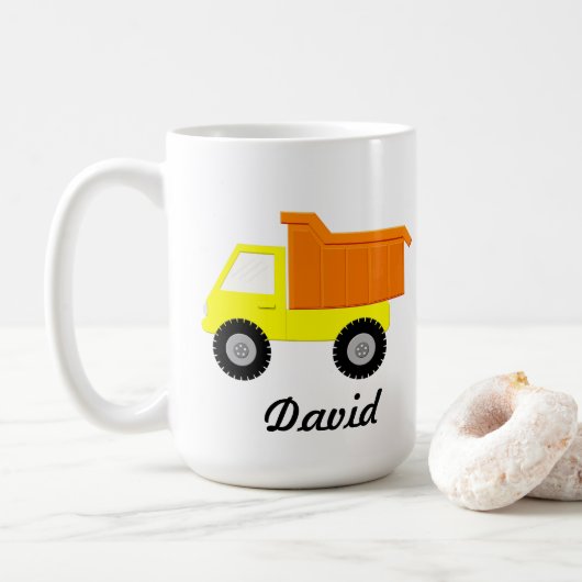 Mug Camion Jaune (Avec donut)