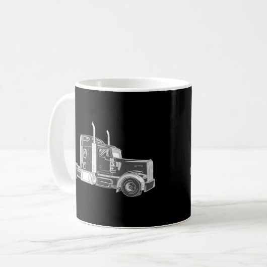 Mug Camion Kenworth (Devant gauche)