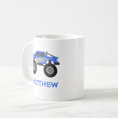 Mug Camion Monster de la flamme bleue (Devant gauche)