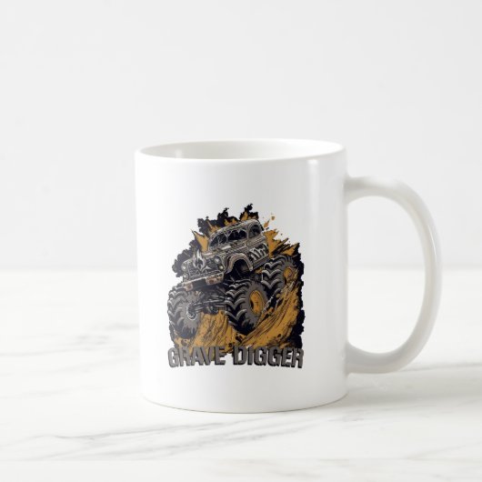 Mug Camion Monster Digger Grave (Droite)