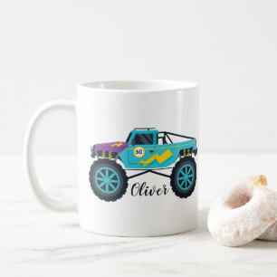 Mug Camion Monster pour garçon de course
