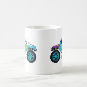 Mug Camion Monster pour garçon de course (Centre)