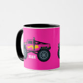 Mug Camion Monster Racing, pour garçons et filles Coff (Devant gauche)