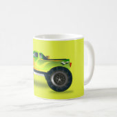Mug Camion Monster sur le vert citron (Devant droit)