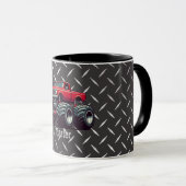 Mug Camion monstre rouge (Devant droit)