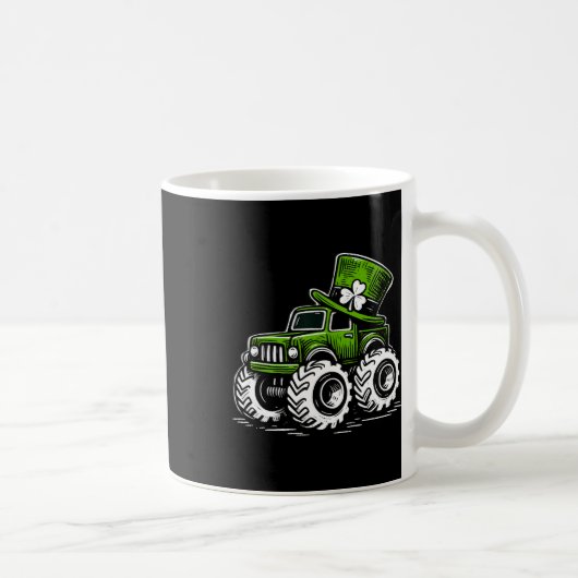 Mug Camion Monstre Shamrocks de la Saint-Patrick (Droite)