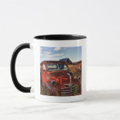 Mug Camion orange de rouillement de Dodge avec la (Gauche)