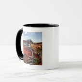 Mug Camion orange de rouillement de Dodge avec la (Devant gauche)