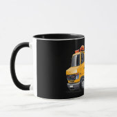 Mug Camion remorque de dessin (Gauche)