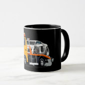 Mug Camion remorque de dessin (Devant droit)
