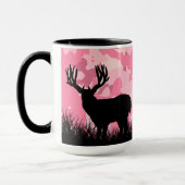 Mug Camion rose blanc Buck Deer (Gauche)