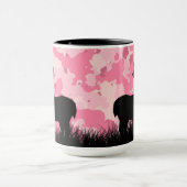 Mug Camion rose blanc Buck Deer (Centre)