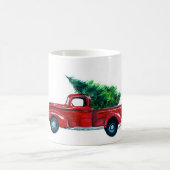 Mug Camion rouge - Musique de Noël (Centre)