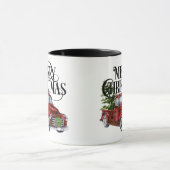 Mug Camion rouge - Musique de Noël (Centre)