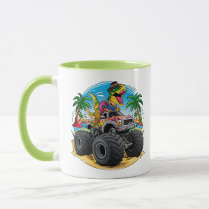 Mug Camion T-Rex Dinosaur Monster