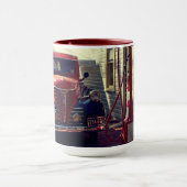Mug Camion vintage à Rustic Gas Station (Centre)