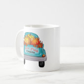 Mug Camion Vintage Citrouille frais de ferme (Devant gauche)