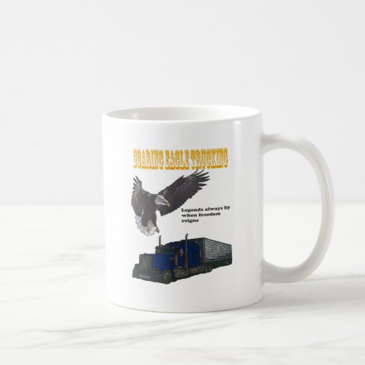 Mug Camionnage de montée d'Eagle (Droite)