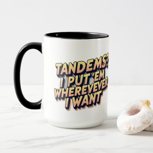 Mug Camionnage de Witty (Avec donut)