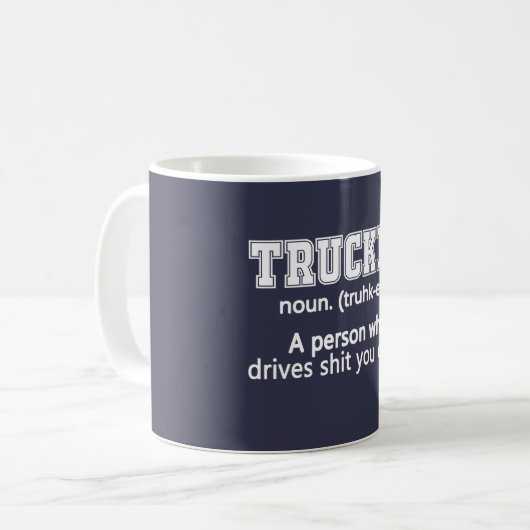 MUG CAMIONNEUR (Devant gauche)