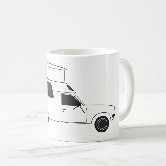 Mug camionneur chinois pop up (Devant droit)