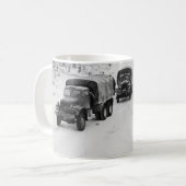 Mug Camions d'Alaska de luge tirée par des chiens et (Devant gauche)