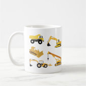 Mug Camions de construction (Gauche)