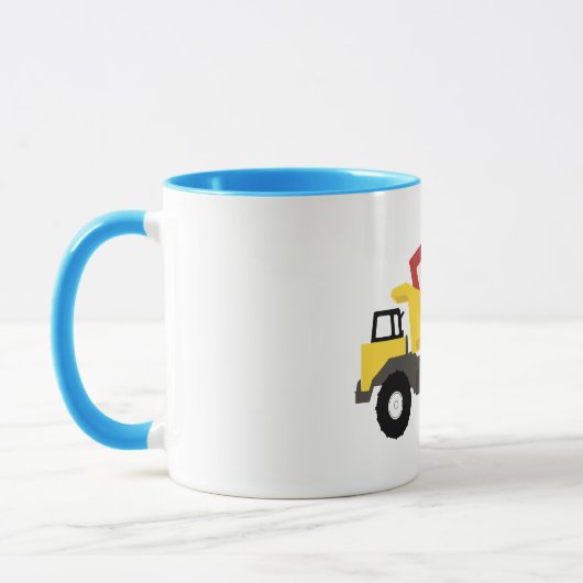 Mug Camions de construction de camions ABC Dump (Gauche)