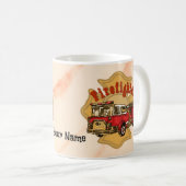 Mug Camions pompiers (Devant droit)