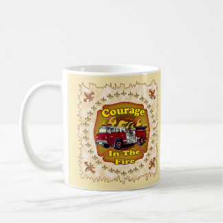 Mug Camions pompiers de Courage