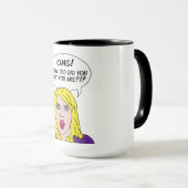 Mug Camions RETRO COMICS (Devant droit)