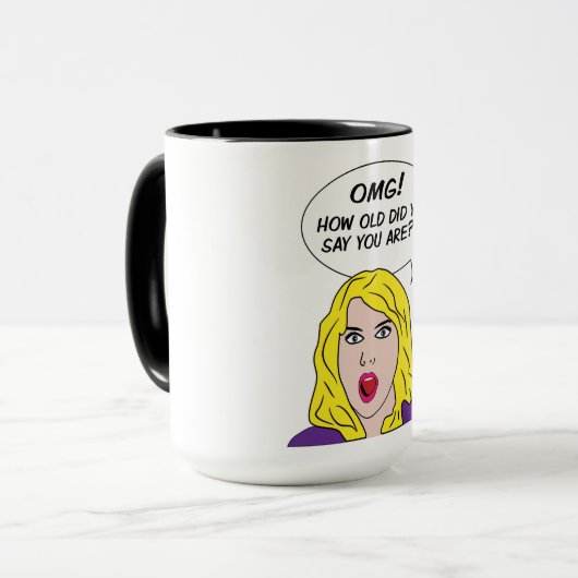 Mug Camions RETRO COMICS (Devant gauche)