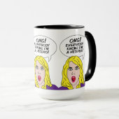 Mug Camions RETRO COMICS (Devant droit)