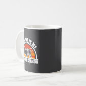 Mug Camng Is My Favorite Season Funny Camper Slogan  (Devant gauche)