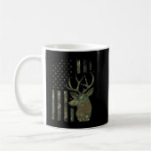 Mug Camo American Flag Chasse de canard cadeau pour El (Gauche)