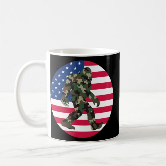 Mug Camo Bigfoot Sasquatch (Gauche)