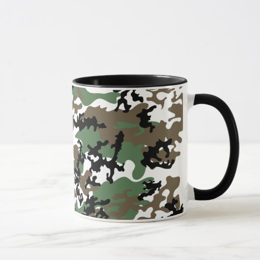 Mug Camo Camo en béton de la Jungle (Droite)