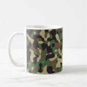 Mug Camo camouflage motif nom personnalisé (Gauche)